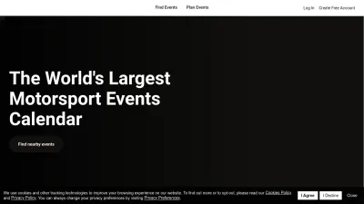 Screenshot preview of motorsportreg.com
