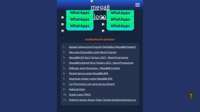 Screenshot preview of mendprogramme.org