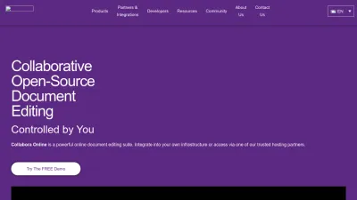 Screenshot of Collaboraonline.com