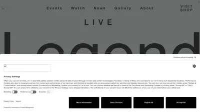 Screenshot preview of esl.com