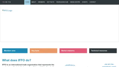 Screenshot preview of iffo.com